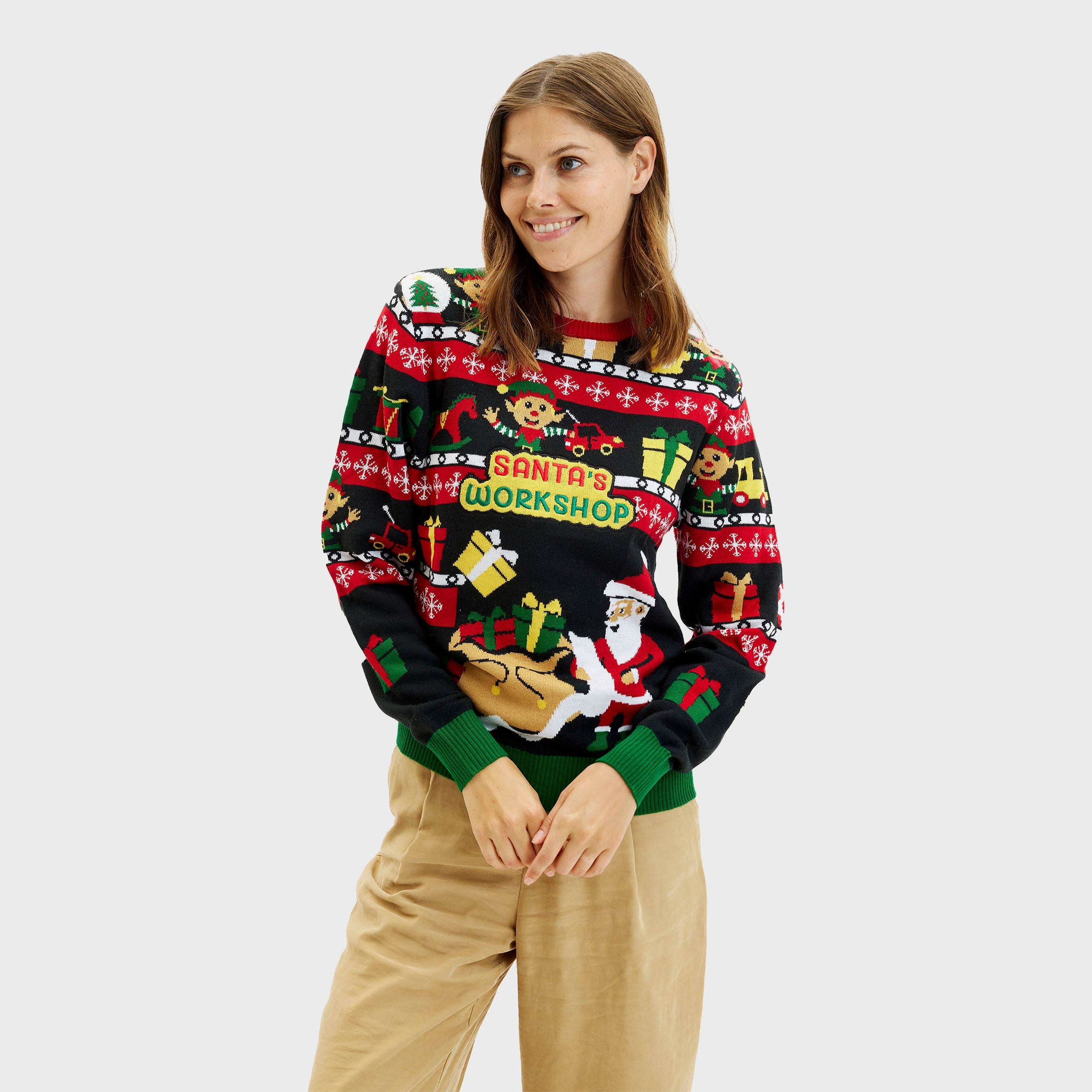Santa’s Workshop christmas sweater - herren